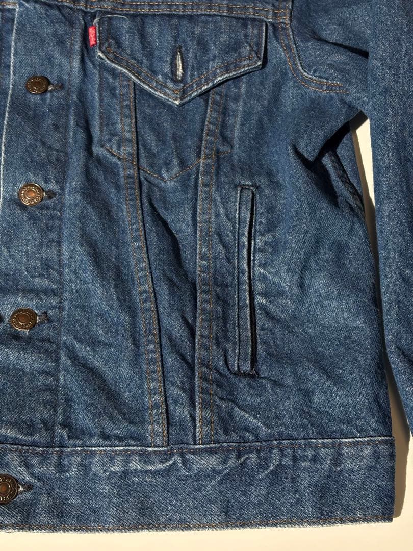 80s USA製｜Levi’s ｜70506｜42｜濃紺｜ボタン裏52