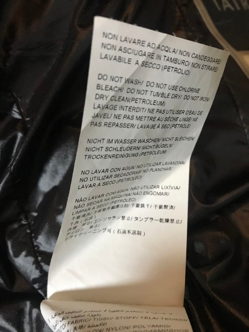 TATRAS ブラック ダウンベスト