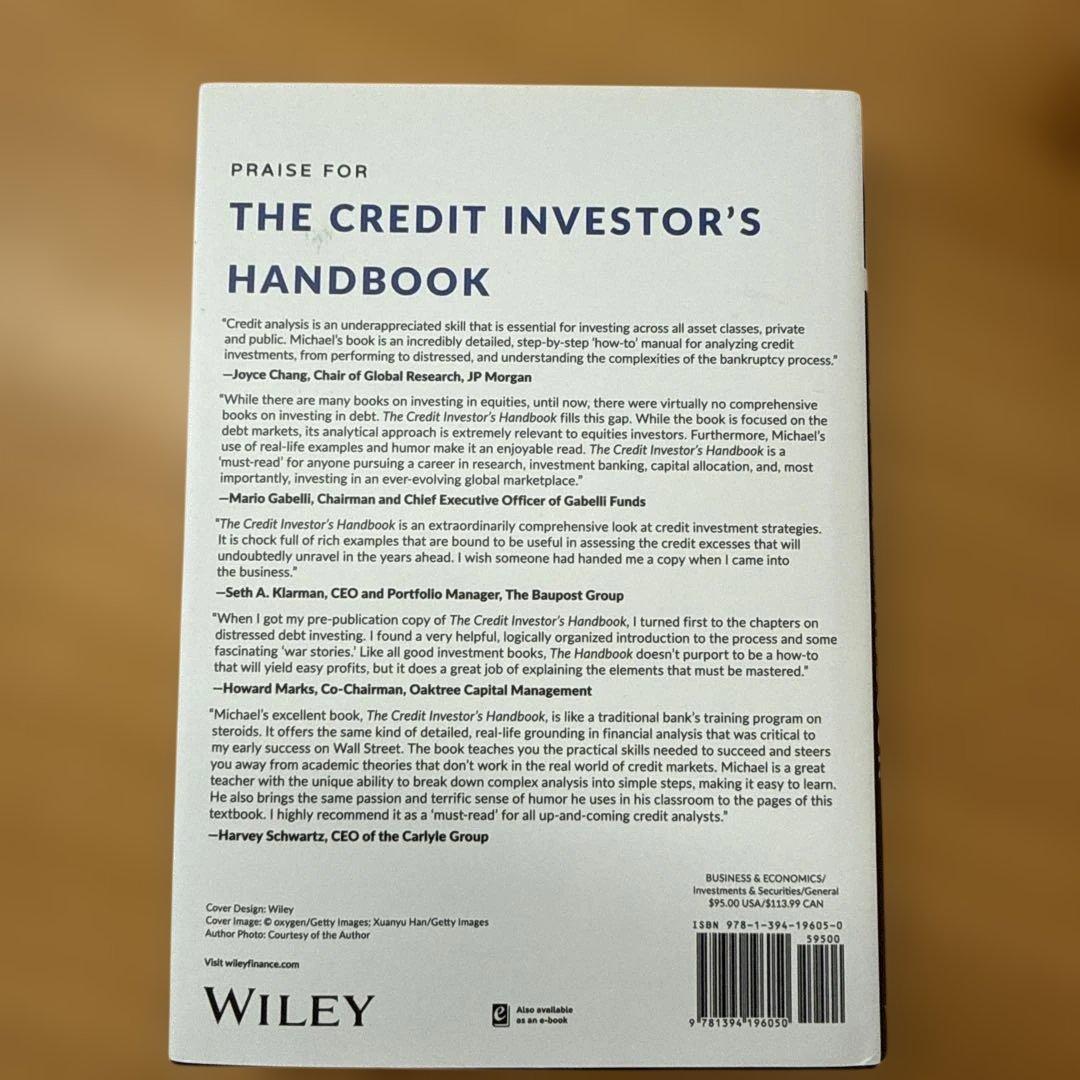ビジネス・経済 The Credit Investor's Handbook