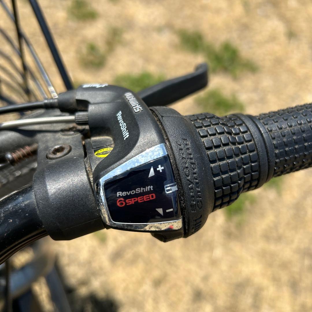 子供用 自転車 本体 黒・赤 前カゴ付 HEAD