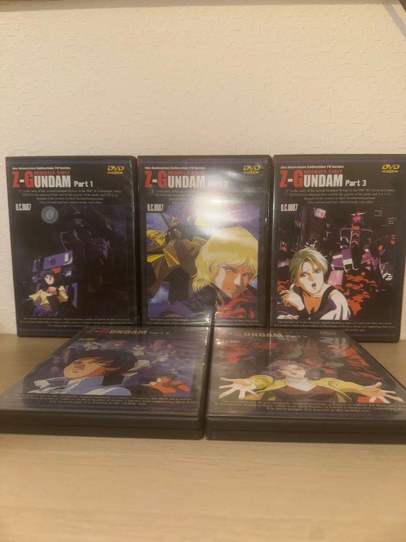 Z-GUNDAM DVD 全5巻セット