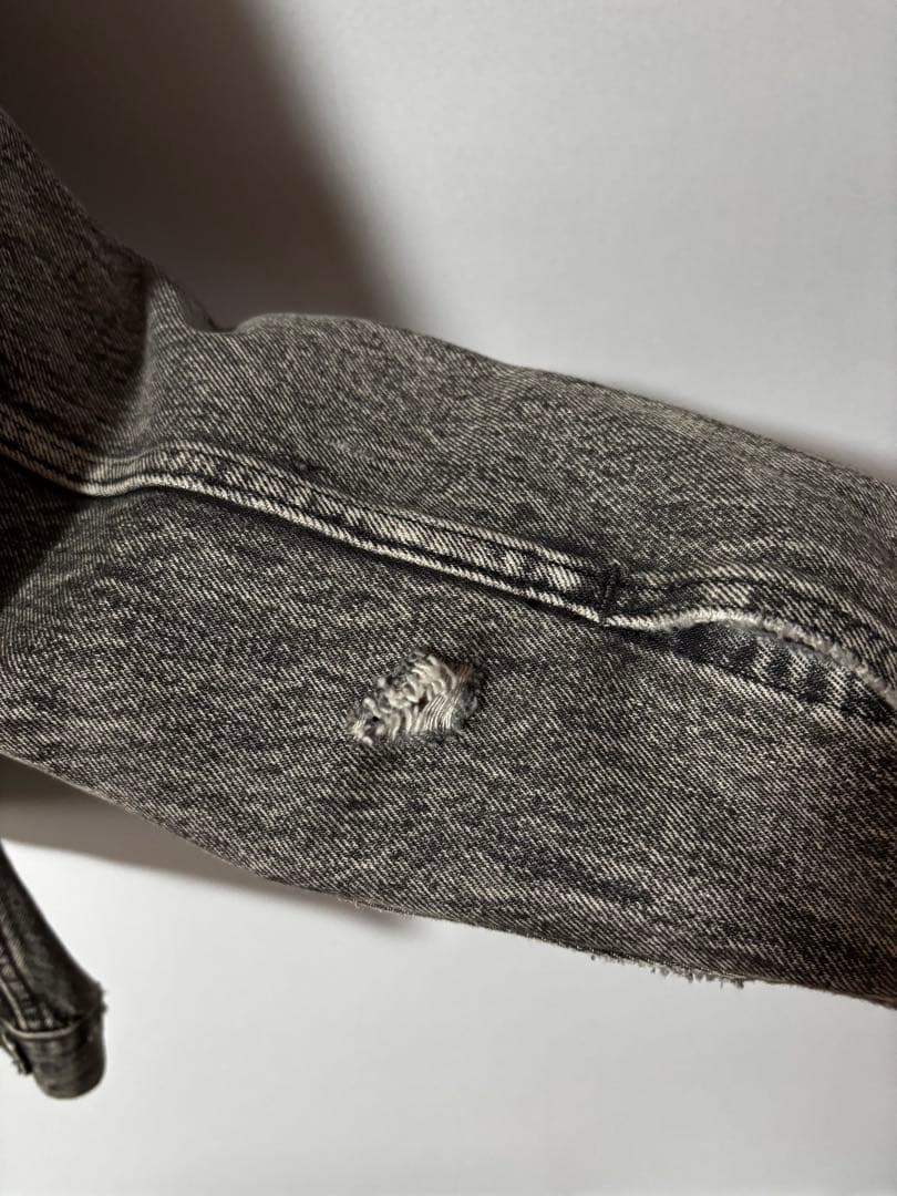 【人気】Levi's リーバイス デニムジャケット ブラックデニム Gジャン