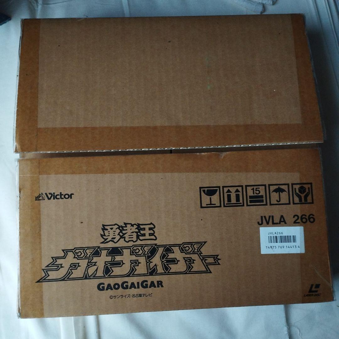 初回生産分BOX　勇者王ガオガイガー　LD版　1〜6巻