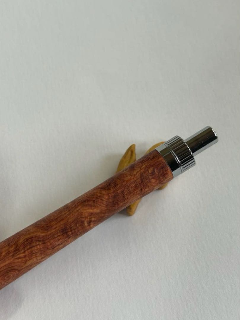花梨瘤　木軸シャープペンシル　0.5mm ボールペン変更可能