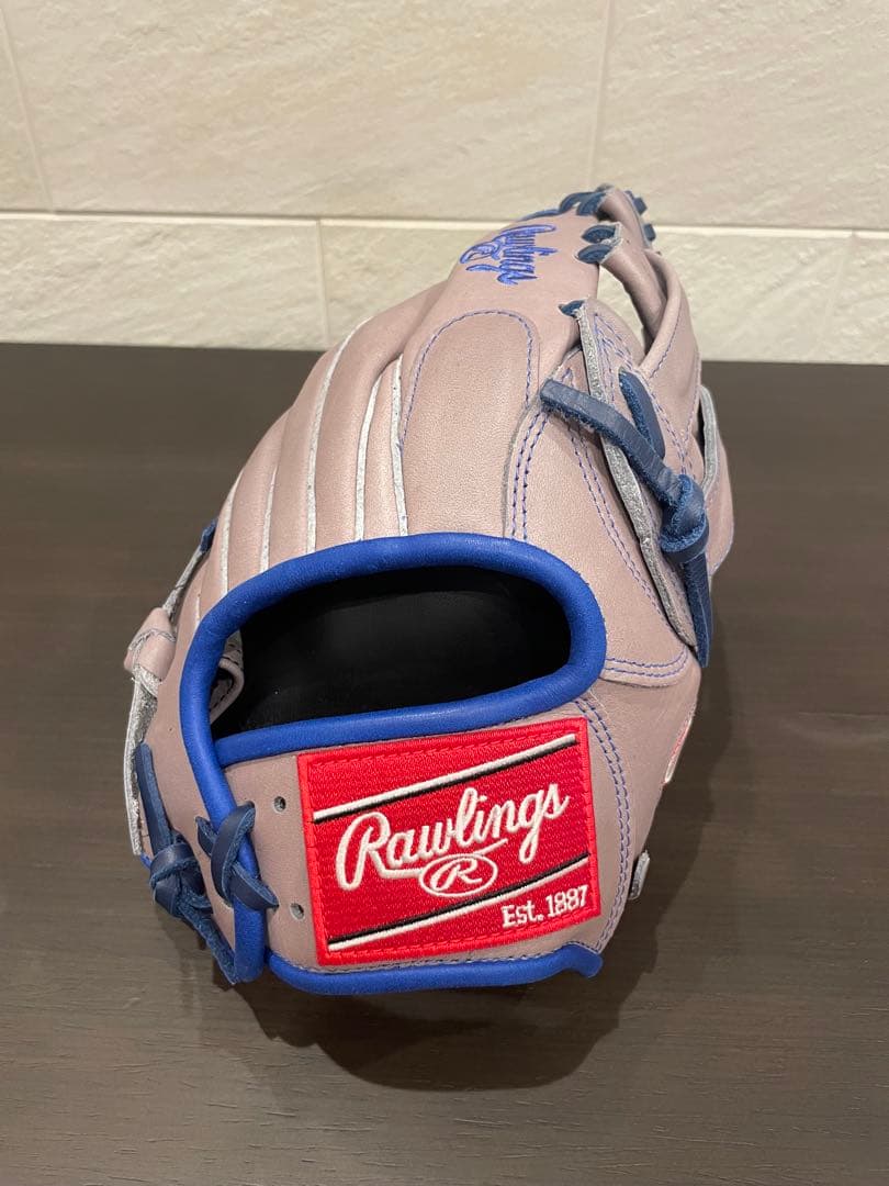 【ほぼ未使用品】Rawlings 軟式グローブ ドジャースモデル