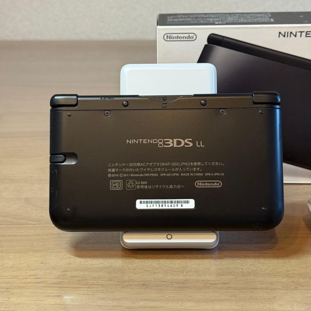 6-032 ニンテンドー3DS LL ブラック 箱付き