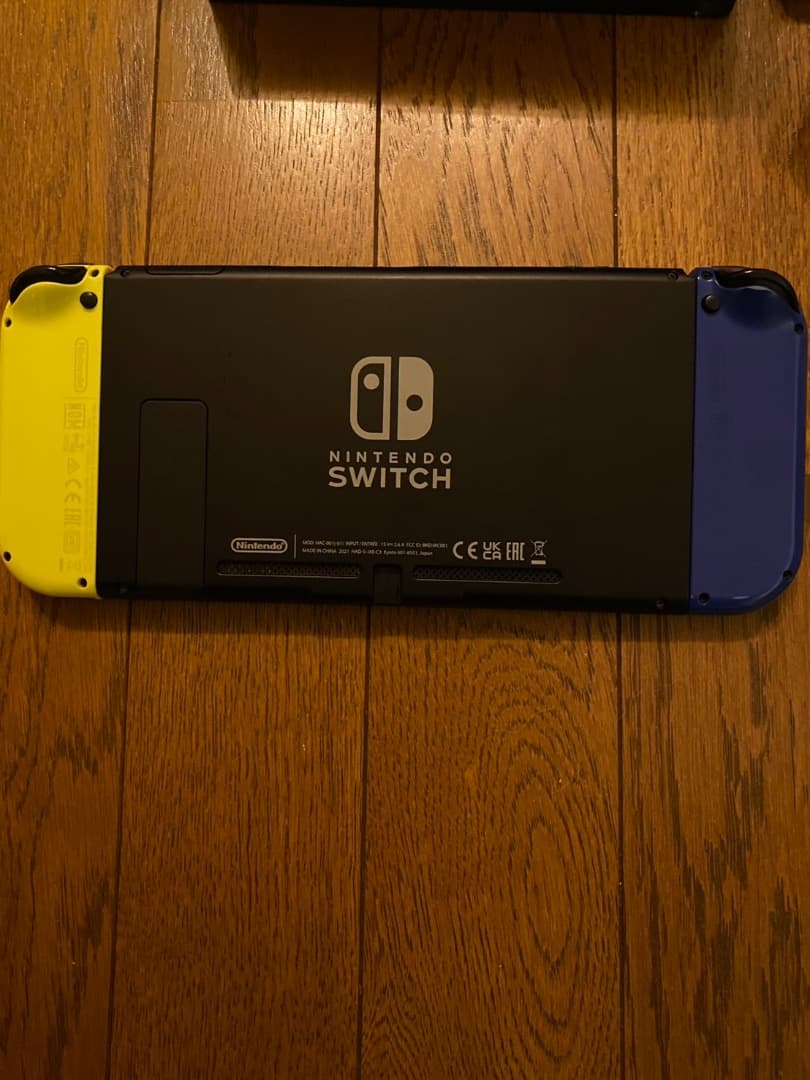 Nintendo Switch 本体 青/黄　ワイヤレスGCコントローラ付き