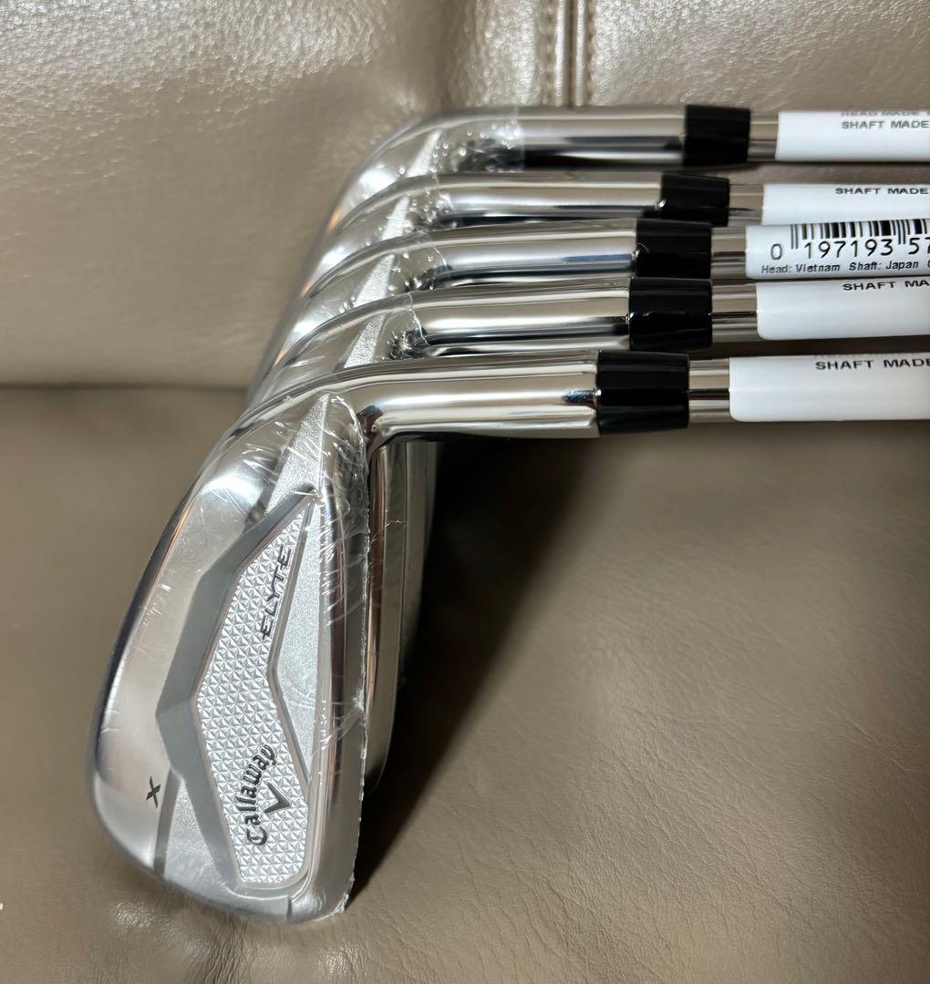 【新品未使用】Callaway Elyte X アイアンセット 5本セット