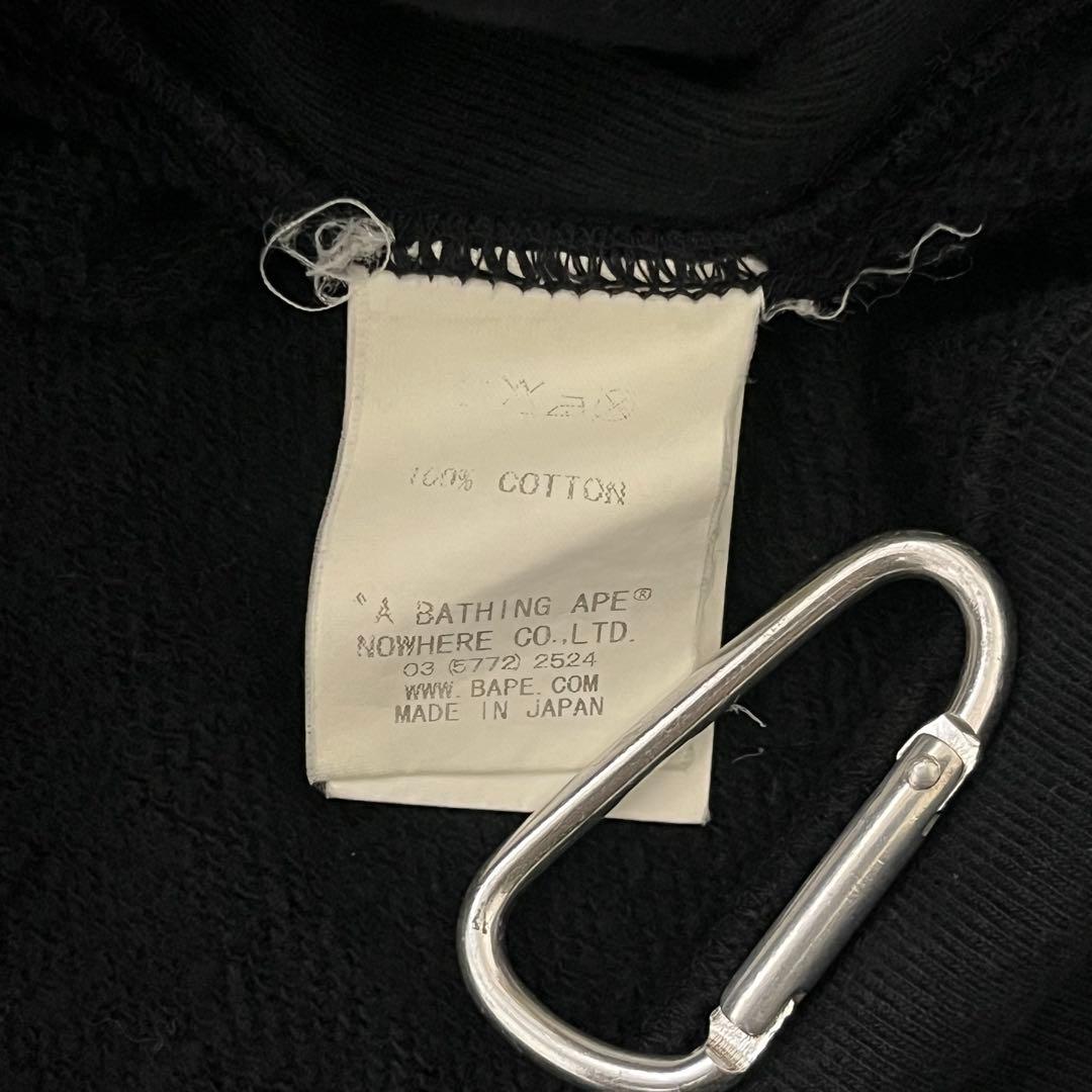 00s アベイシングエイプ パーカー S BAPE ストリート ape 短丈