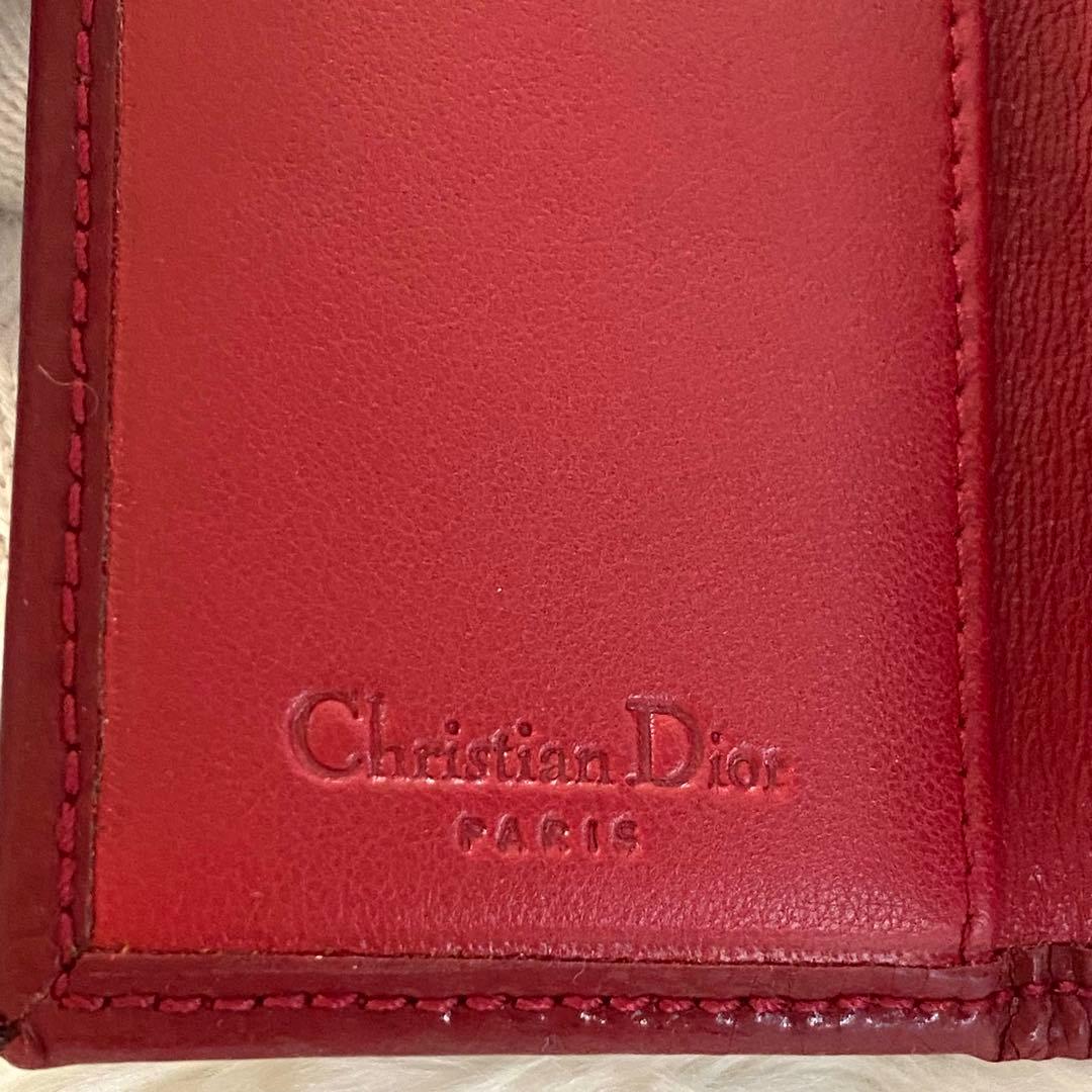 Christian Diorトロッターキーケース　PVCキャンバス美品カードあり