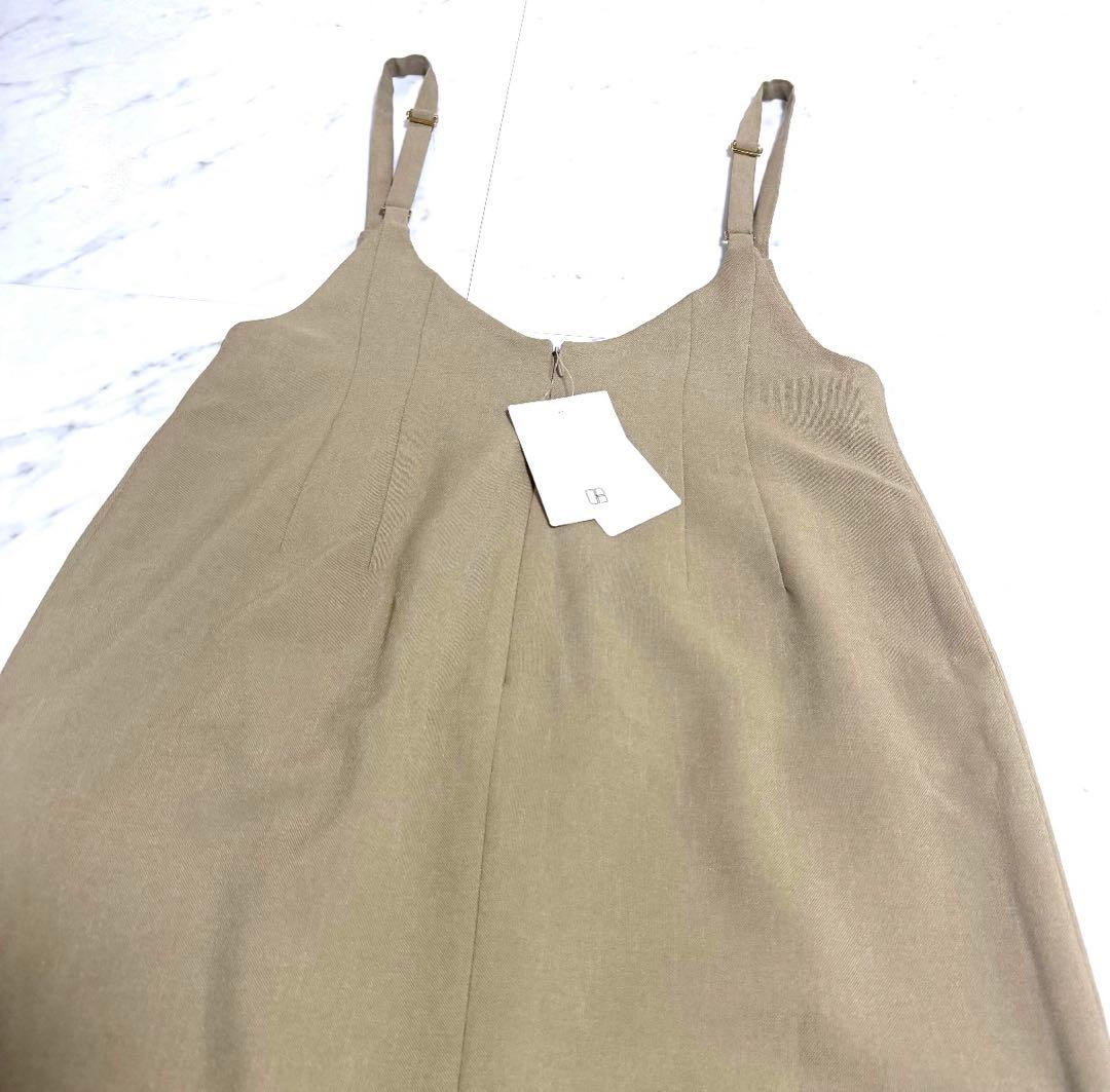 【新品タグ付き】完売品✨️ノーブル スラブオックスロングサロペ 美ライン