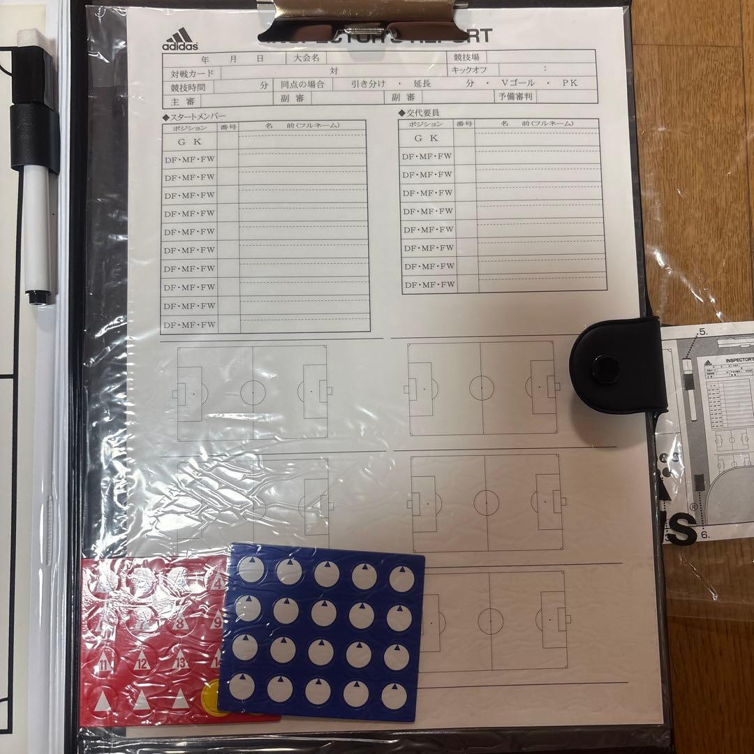 adidas サッカー戦術ボード A4
