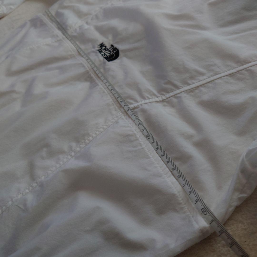 新品☆THE NORTH FACE ホワイト ナイロンジャケットＬ軽量