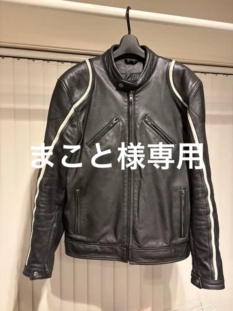 【まこと】デグナー　シングルレザージャケット
