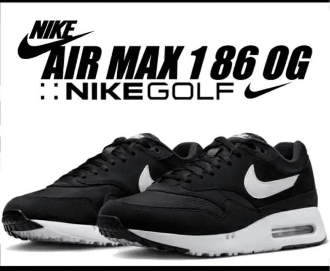 NIKE AIR MAX 186 OG ゴルフシューズ 7.5