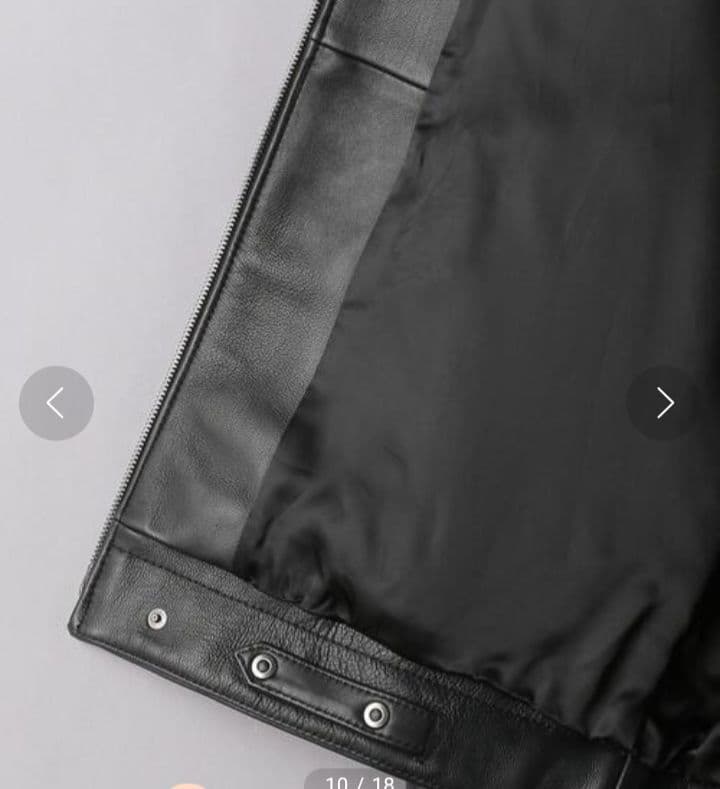 UNITED ARROWS レザージャケット　定価79200円