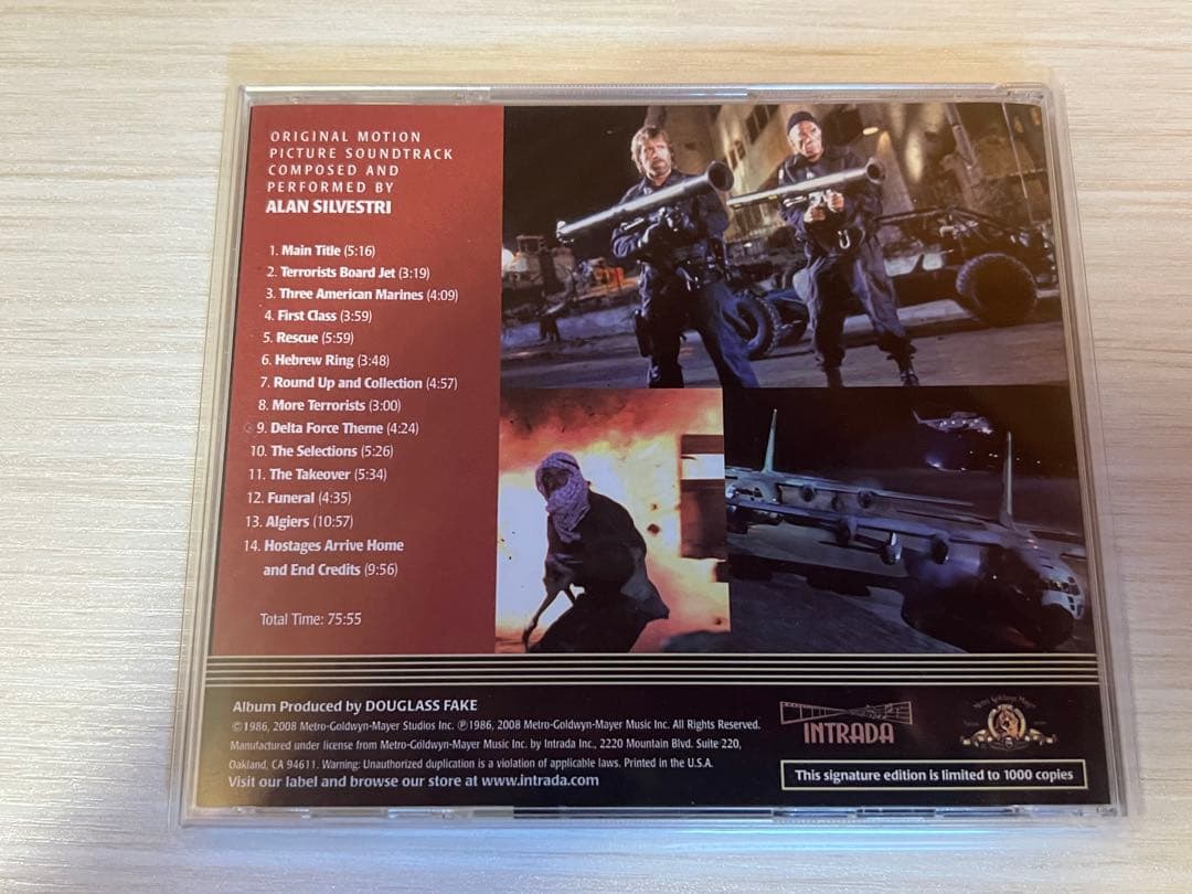 『デルタ・フォース』サウンドトラック CD