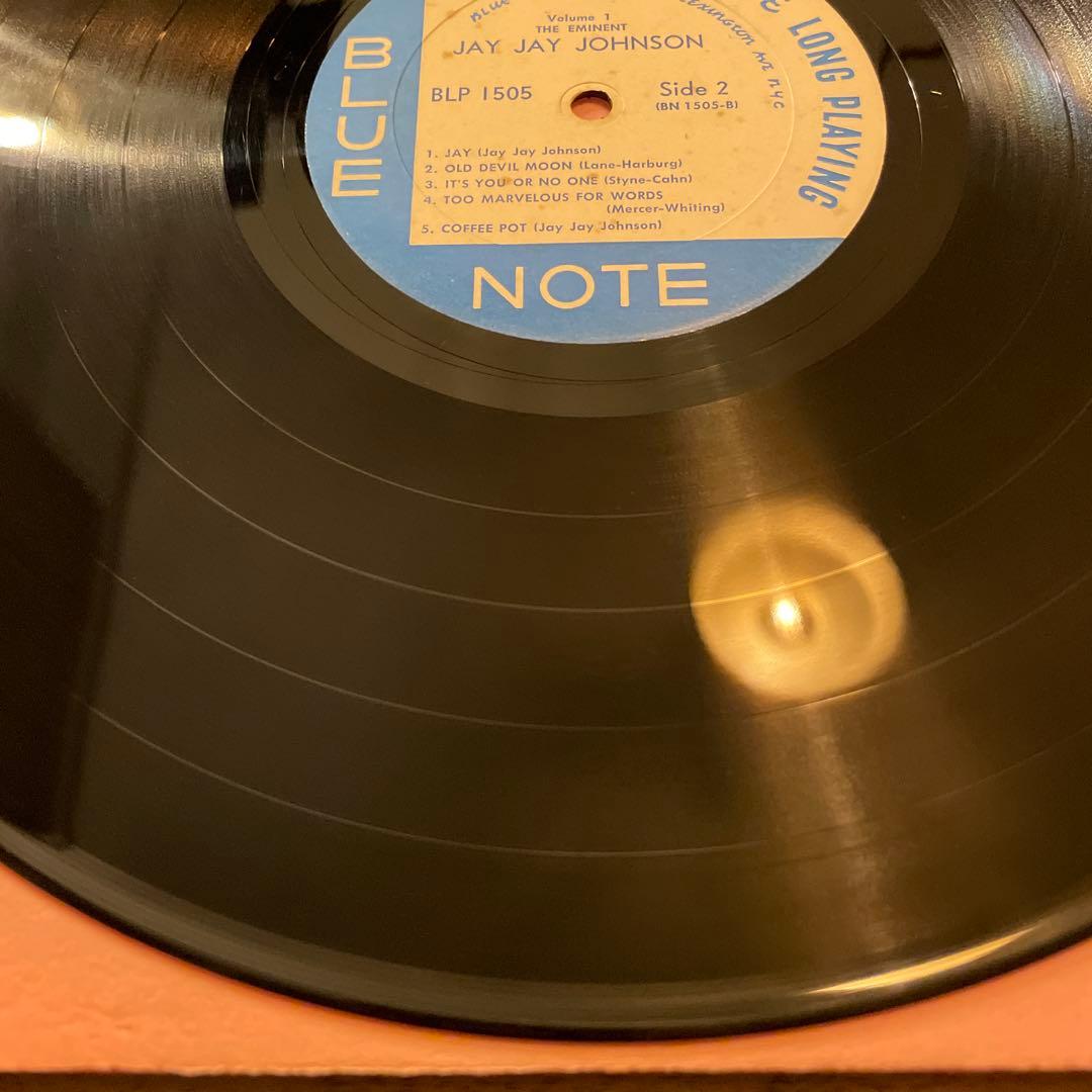 ジェイジェイジョンソン　ジャズ　レコード LEX NY23 RVG 9M 超美品