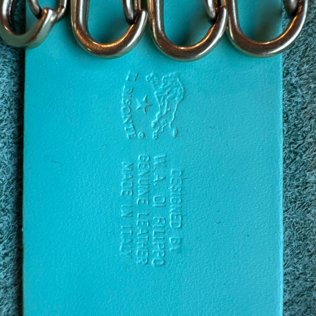 【レア＆新品】IL BISONTE キーケース ペルシアングリーン 限定カラー♡