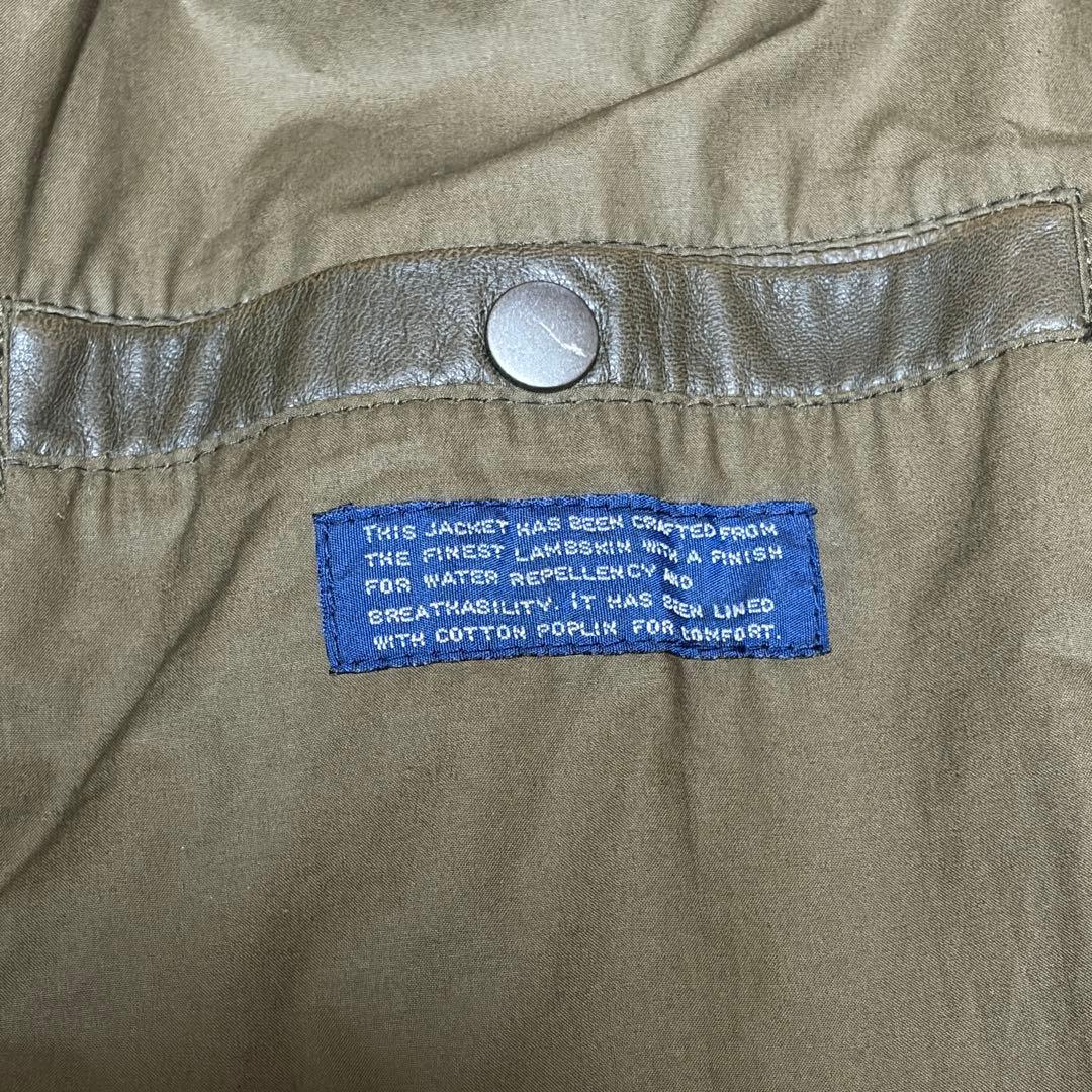 Polo Ralph Lauren レザー マウンテンパーカー ジャケット