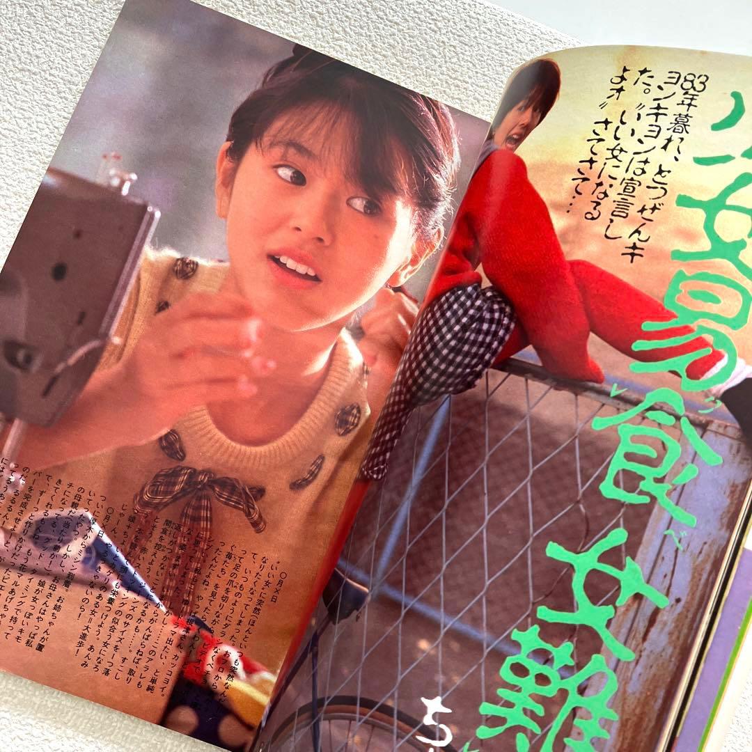 明星　1984年1月号 2月号　付録なし