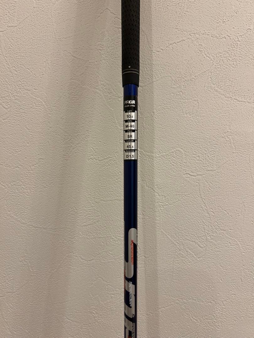 PRGR RS ドライバー 10.5° SR Speeder EVOLUTION