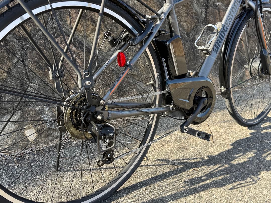手渡し限定(広島市) BRIDGESTONE TB1e マットグレー 用品多数