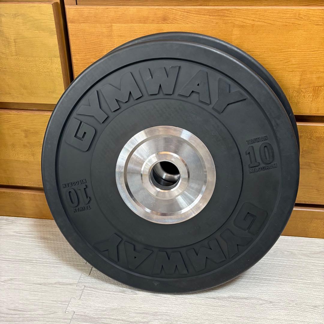 GYMWAY 10kg ダンベルプレート 1枚①