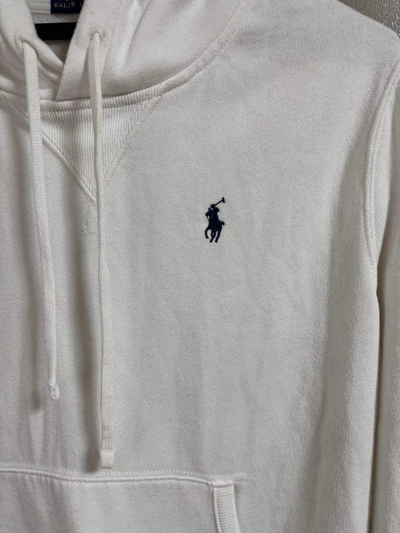 Polo Ralph Lauren ホワイト パーカー S