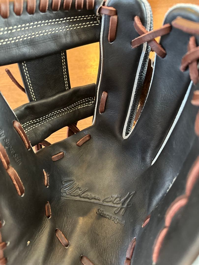 見られるだけはもう飽きた。Wilsonstaff 硬式 新品内野用定価67100