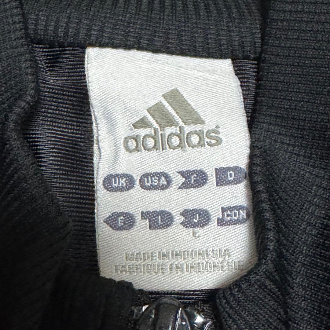 adidas アディダス セットアップ トラックジャケット パンツ 黒金 L