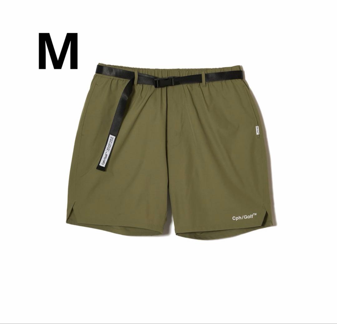 cph/golf SIDE SLIT SHORTS サイズM カーキ
