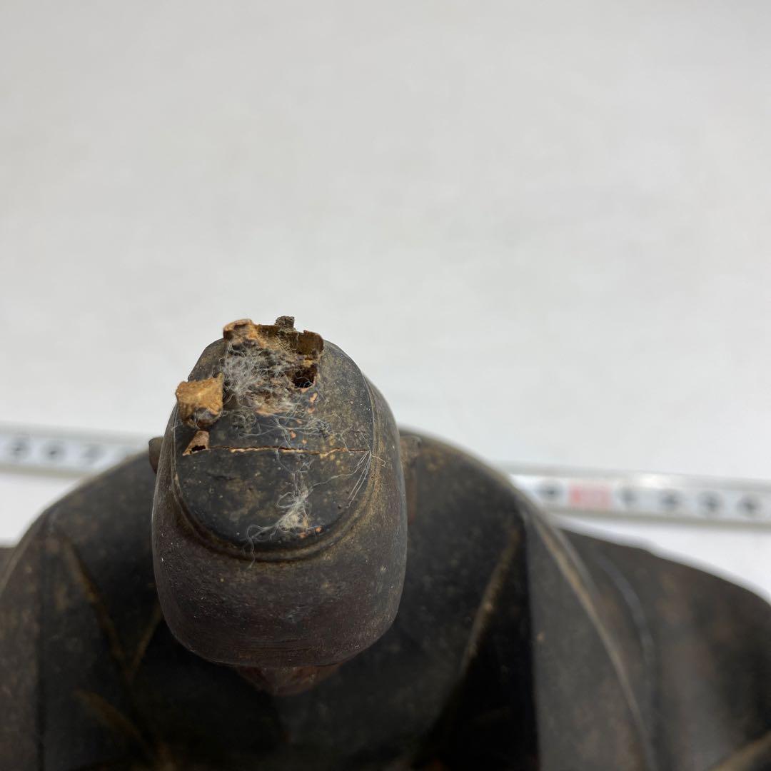 江戸初期 木彫天神様 幅約20cm 東T8-0203②