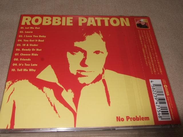ROBBIE PATTON,ロビー・パットン,AOR,新品未開封,ダン・ハフ