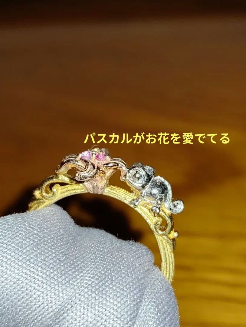 専用　k.uno パスカル　k18 塔の上のラプンツェルリング　ケイウノ