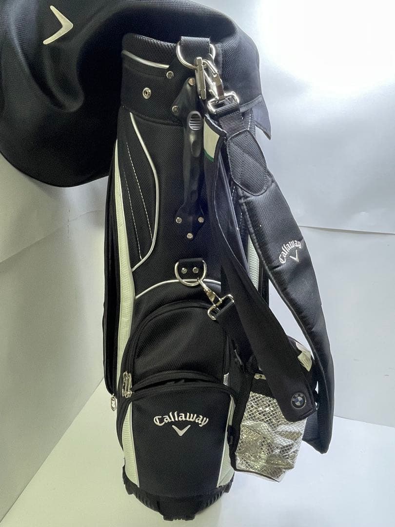 キャロウェイ Callaway キャディバッグ ブラック メンズ 5分割デカロゴ
