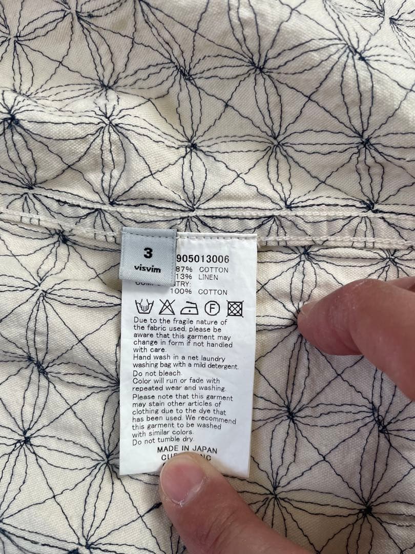 visvim sanjuro coat 刺し子 L相当 格安