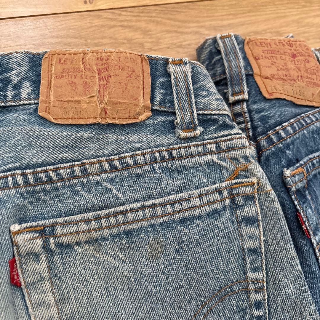 ご*】様 訳あり◎￼Levi's リーバイス ￼デニム USA製 ジーンズ ヴィ