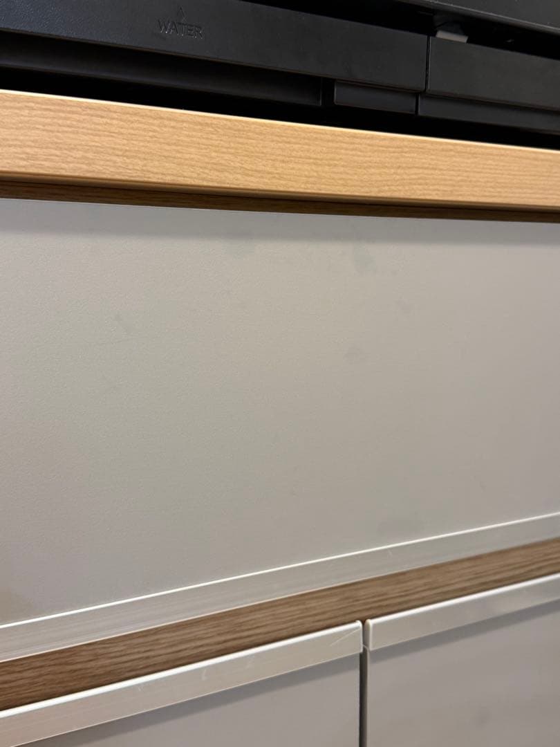 大川家具 食器棚 カップボード ナチュラルグレージュ