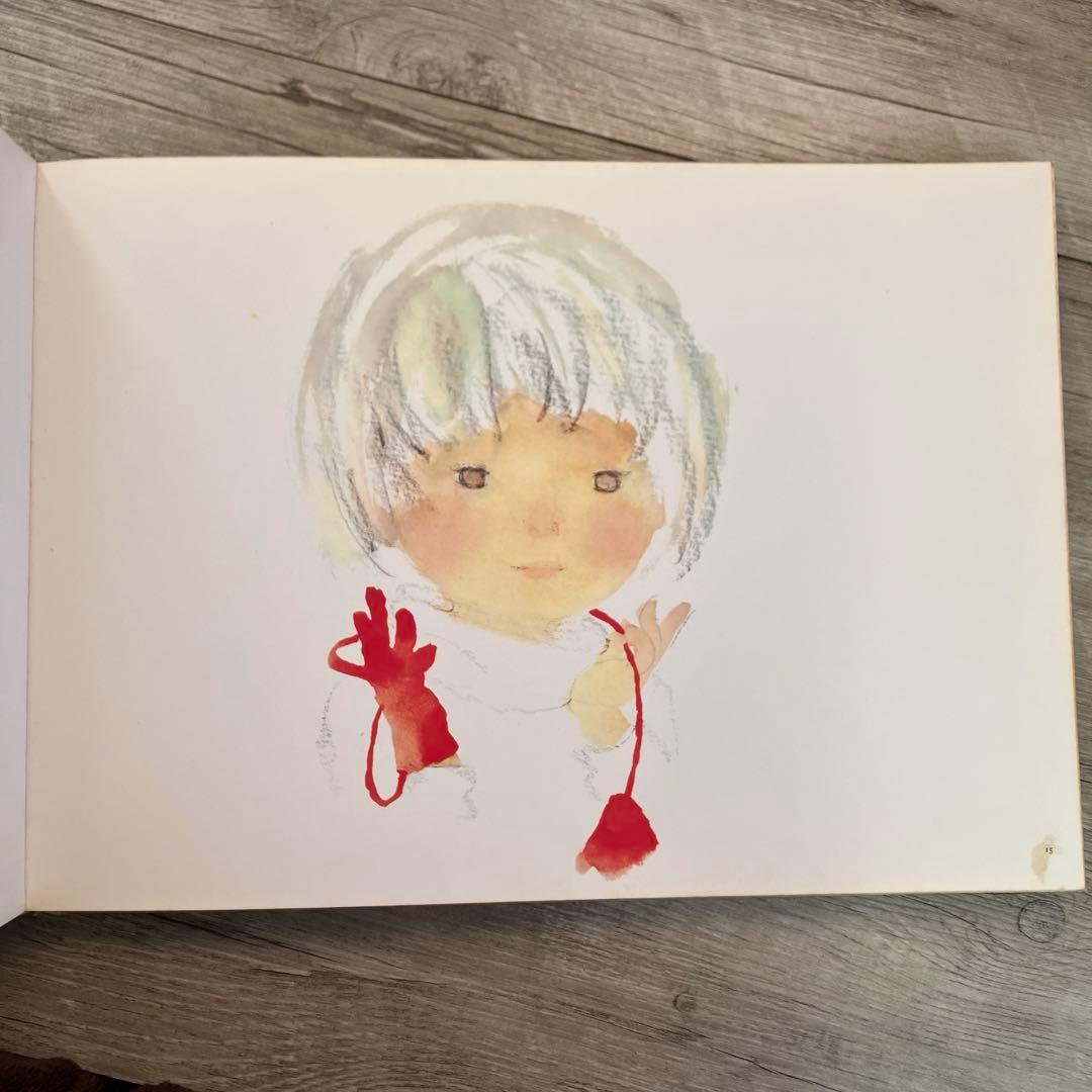 3F いわさき・ちひろ 母と子の画集 岩崎書店 レトロ 希少 画集