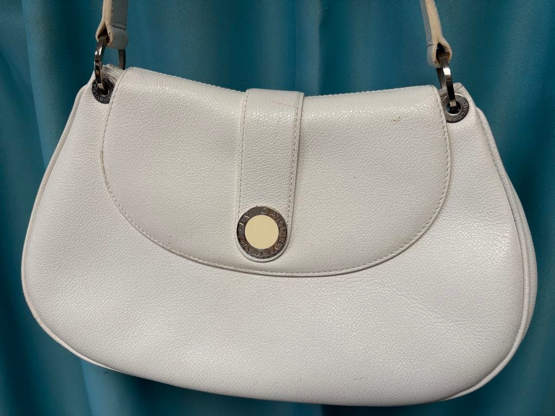 BVLGARI ホワイト ハンドバッグ