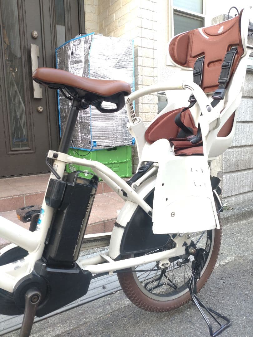配送可★直接引渡可★カスタム【ビッケグリGRI】電動アシスト自転車★３人乗子供乗
