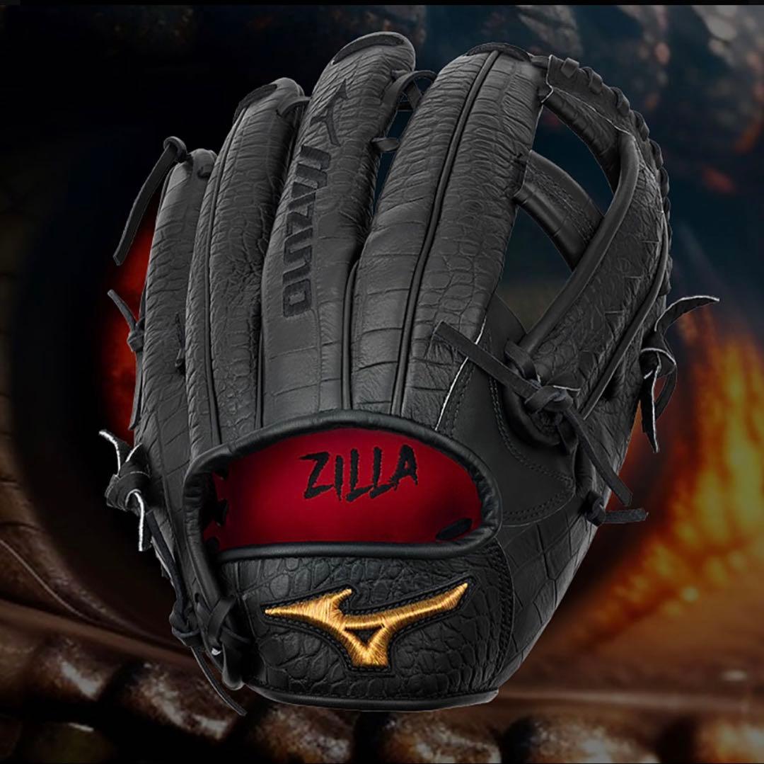 【新品未使用】直営店限定ミズノプロUSA/ZILLA【外野手用12.5inch】