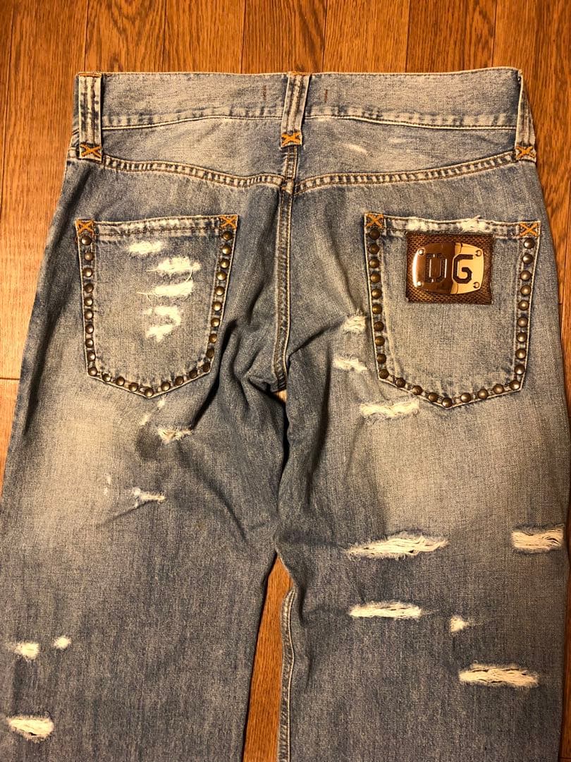 DOLCE & GABBANA ダメージデニムFOREVER
