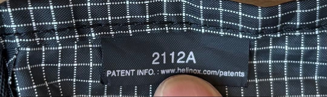 【美品】Helinox ヘリノックス チェアゼロ ブラック 軽量 UL