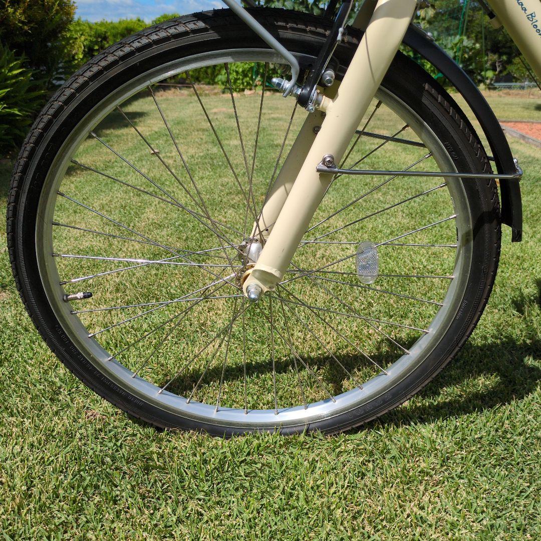子供用自転車24インチassonアイボリーkhodaabloomコーダブルーム