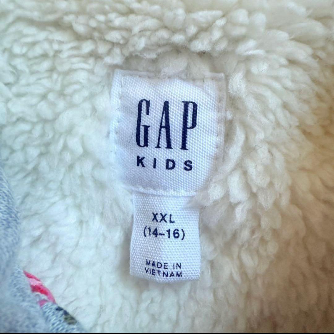 y2k 00s 平成ギャル GAP ファー ジップパーカー hoodie old