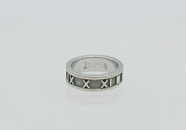 ティファニー TIFFANY＆CO. アトラス リング 指輪 925 銀製 7号