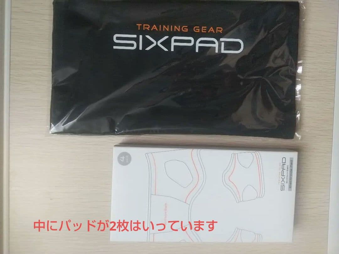 【3000円相当の新品ジェルパッド2枚付】SIXPAD ボトムベルト M