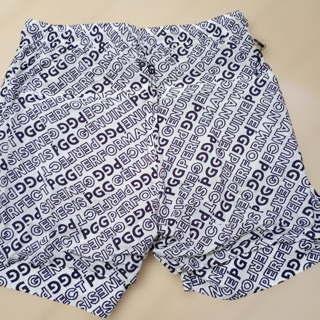 新品！パーリーゲイツPGG ロゴプリント ショートパンツサイズMメンズ